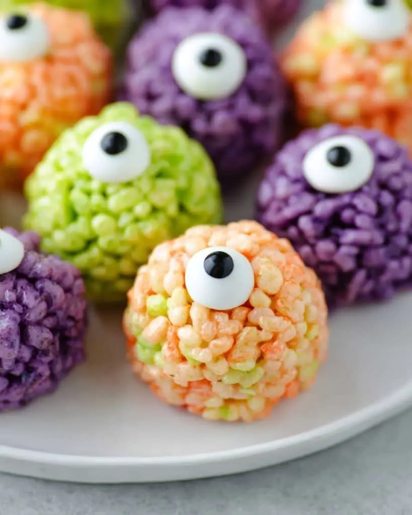Monsters Rice Krispie Treats Recipe