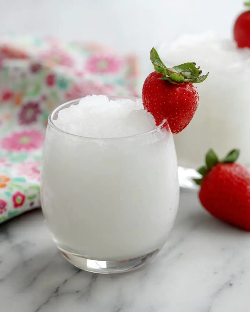 Coconut Coolers with Strawberries Recipe