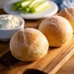 No-Knead Crusty Dinner Rolls Recipe
