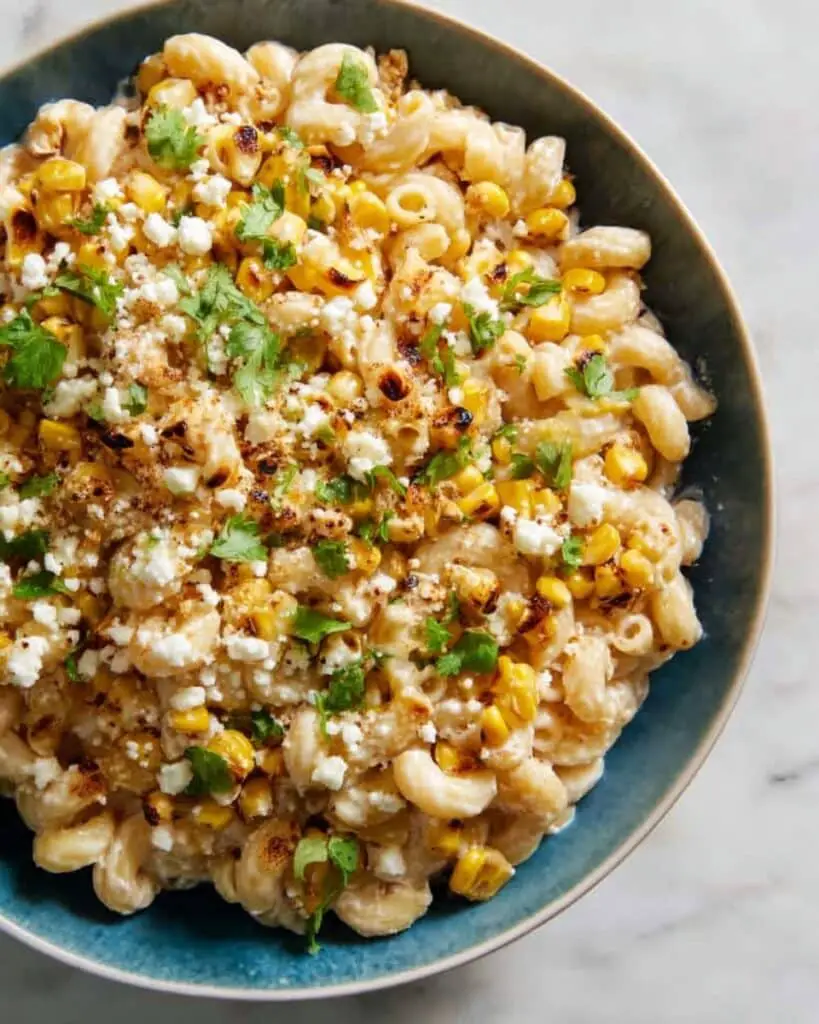 Easy Mexican Street Corn Pasta Salad Recipe