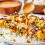 Thai Grilled Coconut Chicken Skewers Recipe