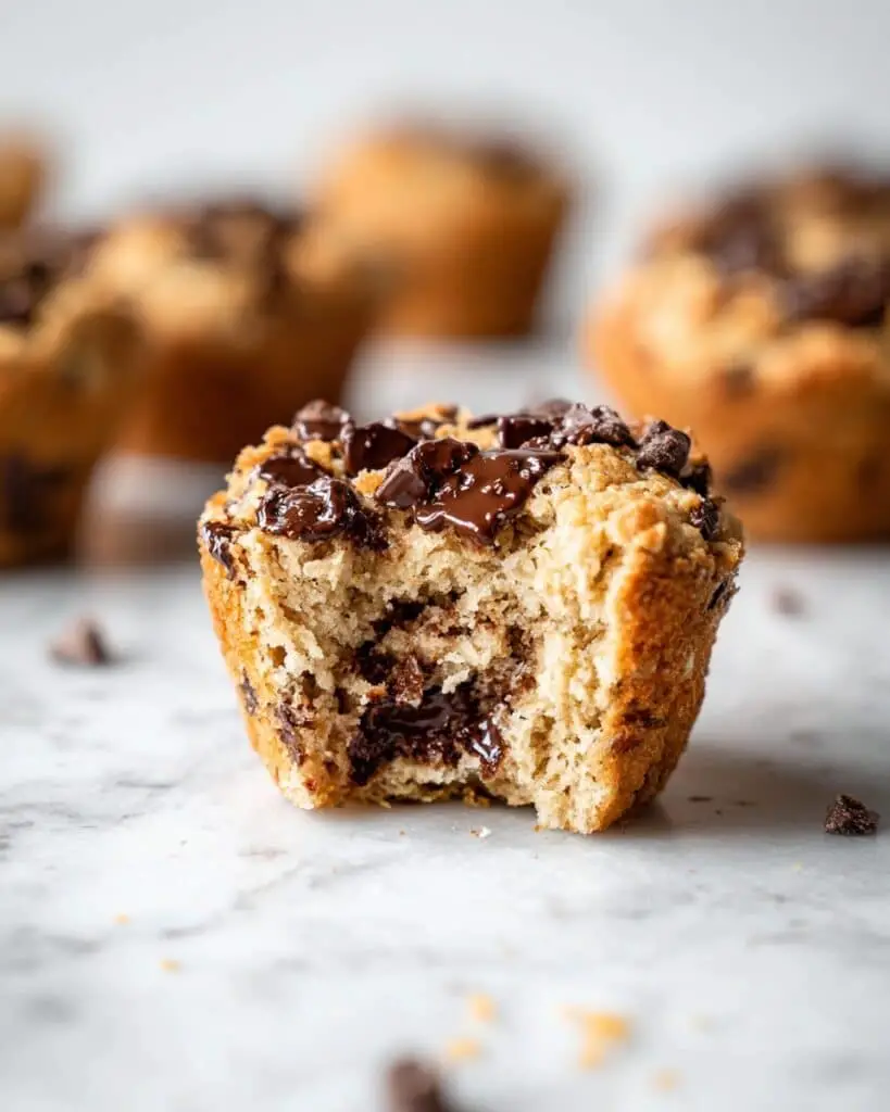 Healthy Peanut Butter Banana Muffins Recipe