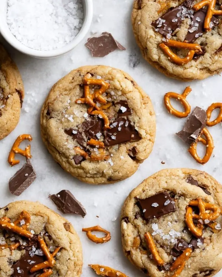 Peanut Butter Pretzel Cookies Recipe
