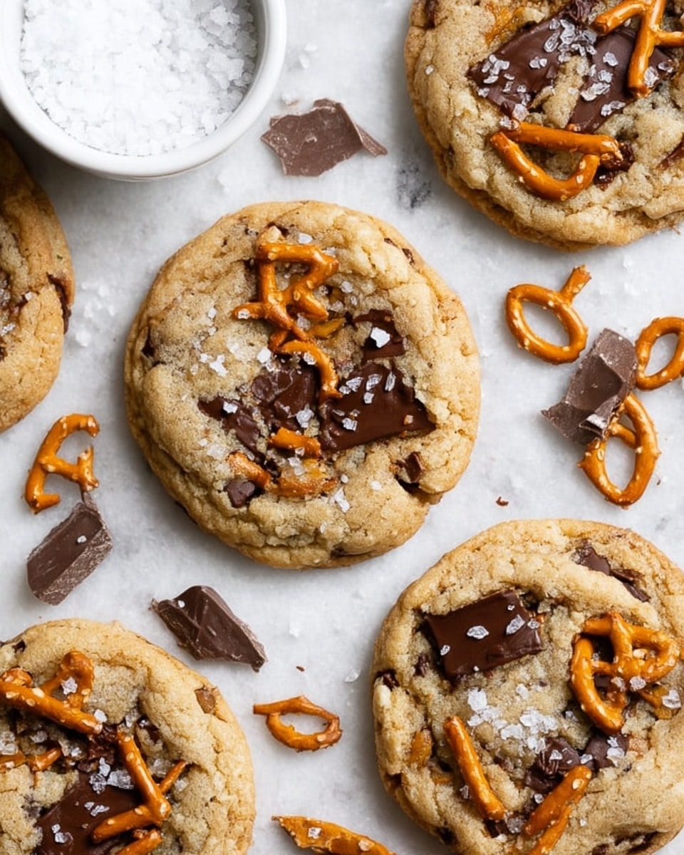 Peanut Butter Pretzel Cookies Recipe