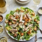 Best Chicken Caesar Salad with Homemade Croutons Recipe