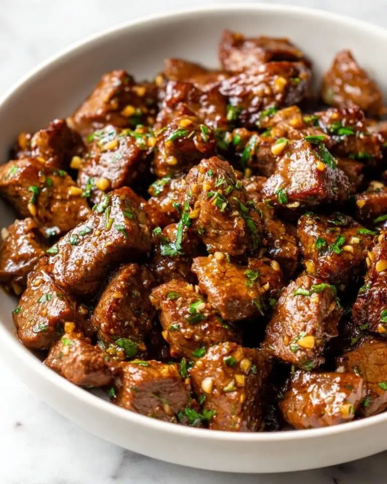 Easy Garlic Butter Steak Bites Recipe