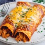 Rotisserie Chicken Enchiladas with Corn Tortillas Recipe