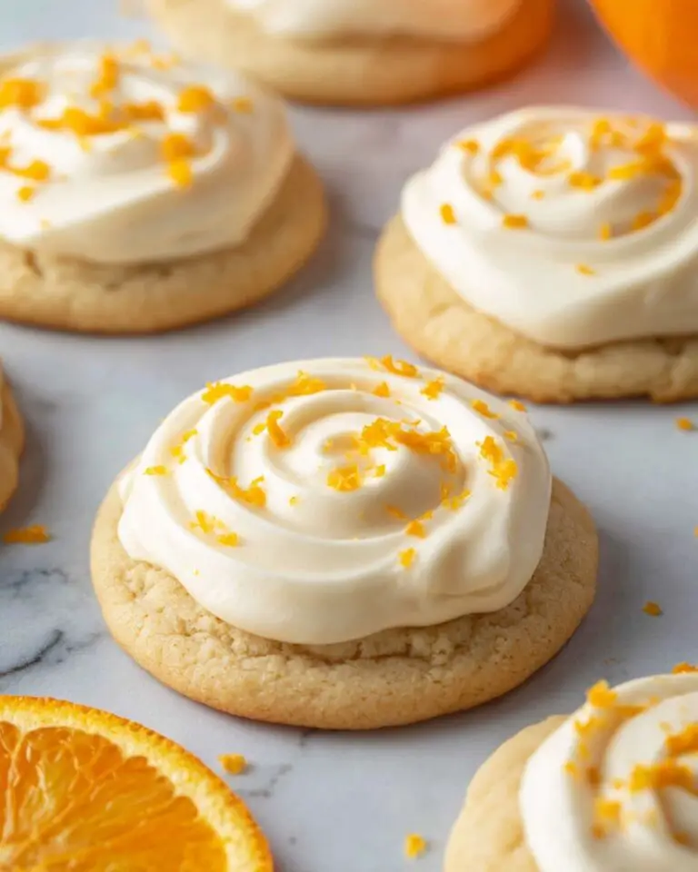 Frosted Orange Sugar Cookies Recipe