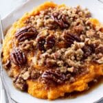 Sweet Potato Pudding with Pecans Recipe