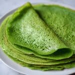 Healthy Spinach Chickpea Flour Tortillas Recipe