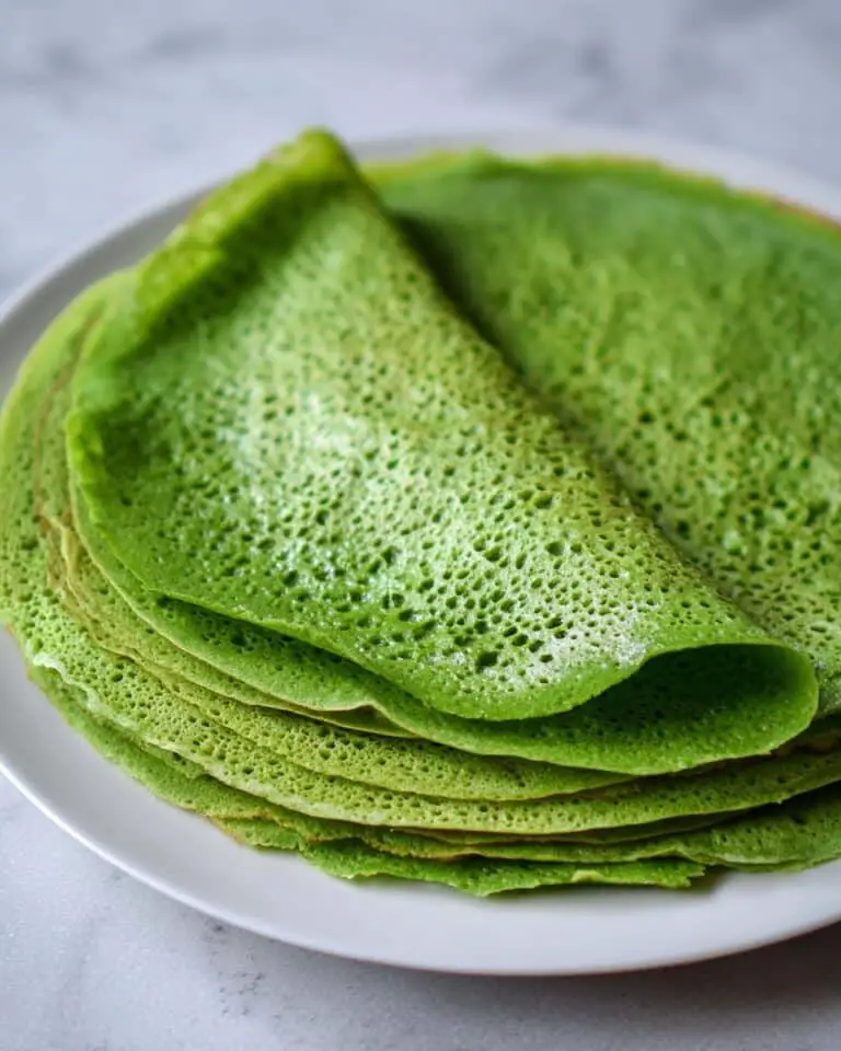 Healthy Spinach Chickpea Flour Tortillas Recipe
