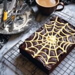 Spider Web Brownies Recipe