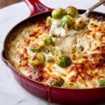 Cheesy Brussels Sprouts Casserole Recipe