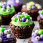 Witch's Cauldron Spooky Brownie Bites Recipe