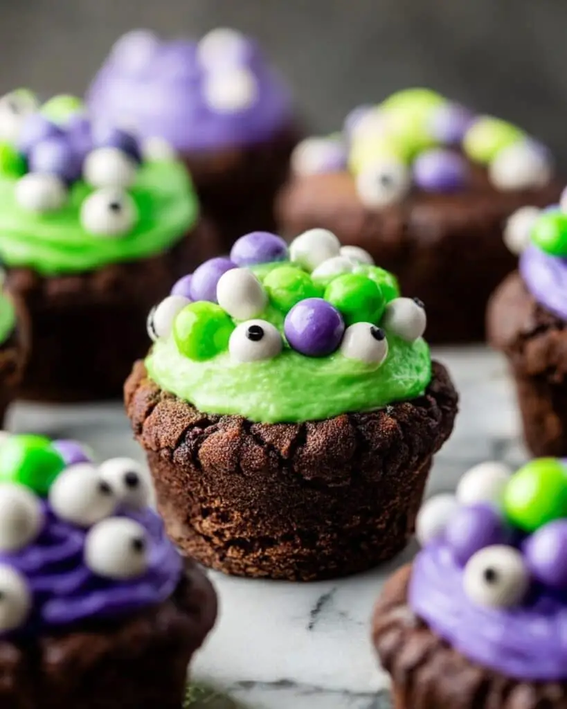 Witch’s Cauldron Spooky Brownie Bites Recipe
