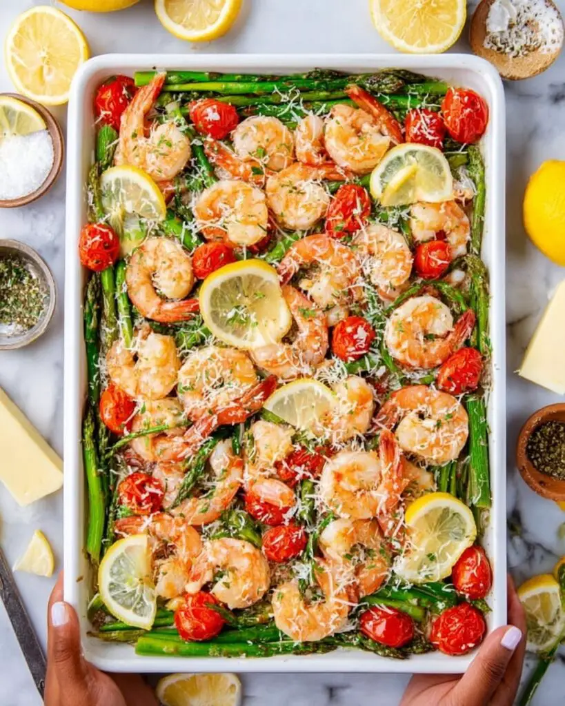 Sheet Pan Shrimp Scampi Recipe