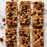 Crunchy Homemade Muesli Bars with Honey, Nuts, and Chocolate Recipe
