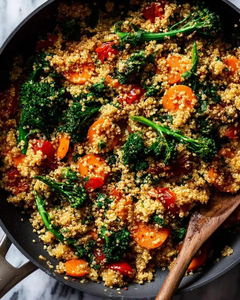 Spicy Veggie Quinoa Skillet Recipe