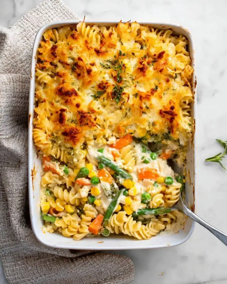 Leftover Turkey Noodle Casserole Recipe