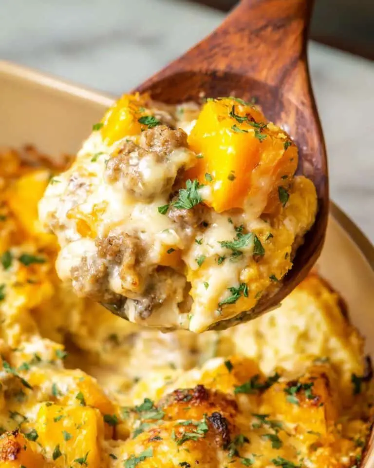 Crock Pot Sausage Gravy Biscuit Casserole Recipe