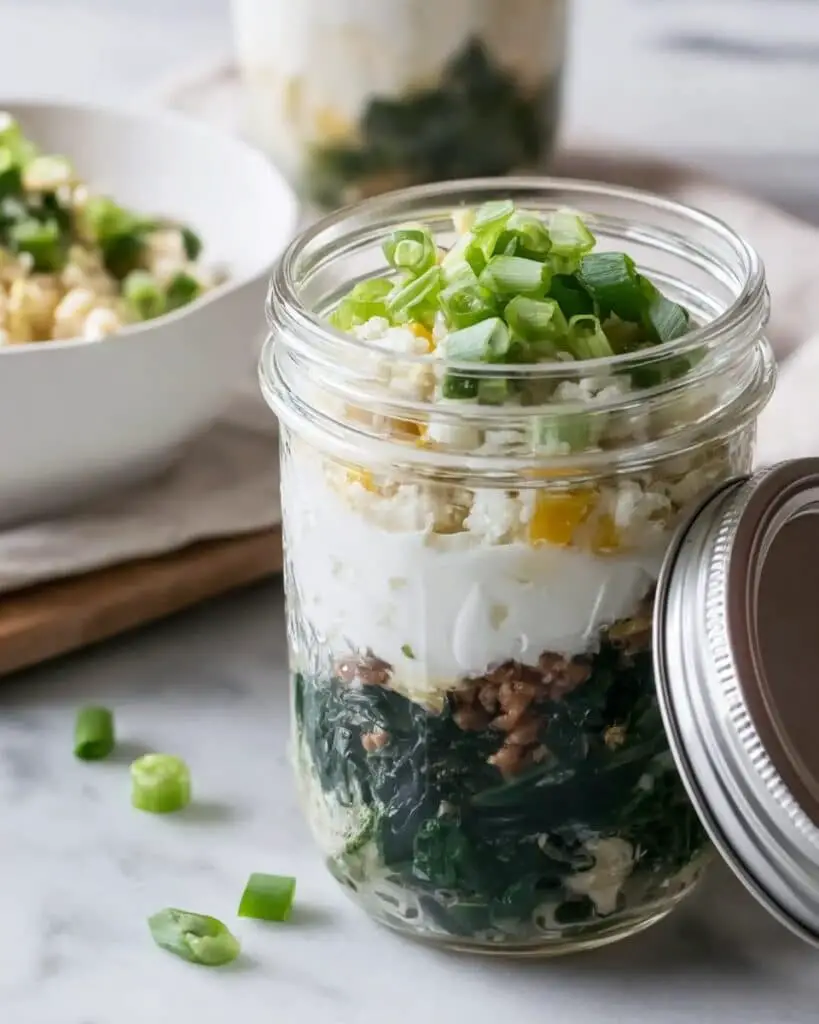 Savory Grits Breakfast Parfaits Recipe