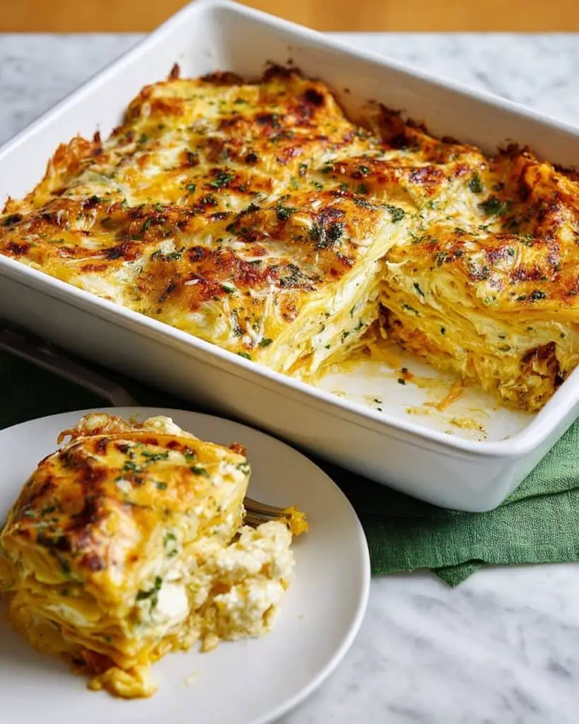 Butternut Squash and Spinach Lasagna Recipe