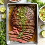 Juicy and Flavorful Carne Asada with Cilantro Marinade Recipe