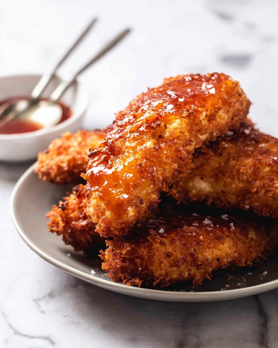Crispy Coconut Chicken Tenders Recipe