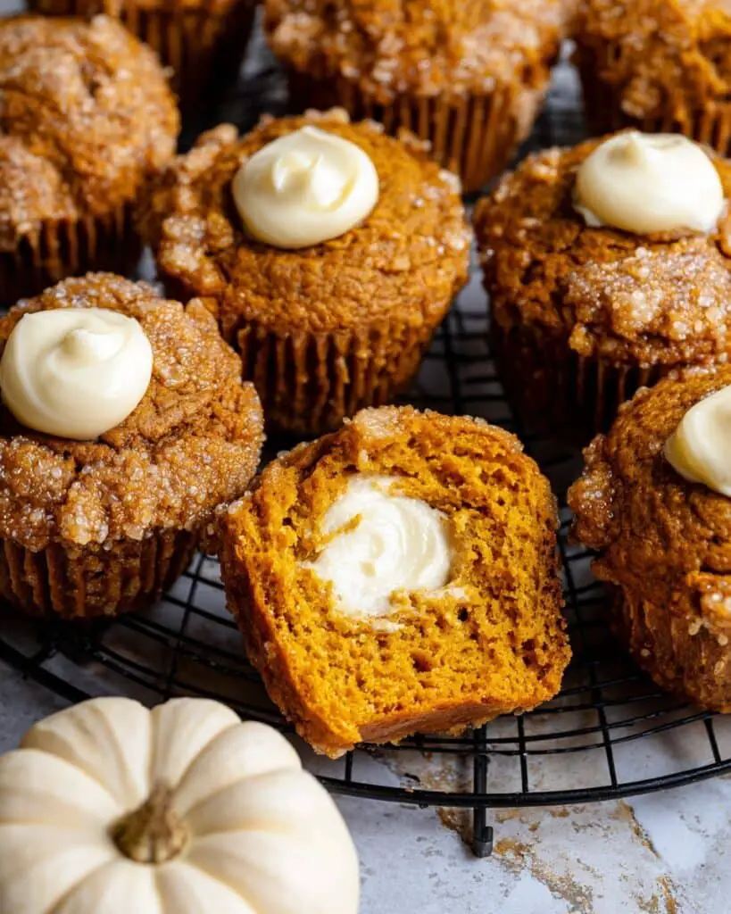 Pumpkin Cream Cheese Muffins Delights Recipe