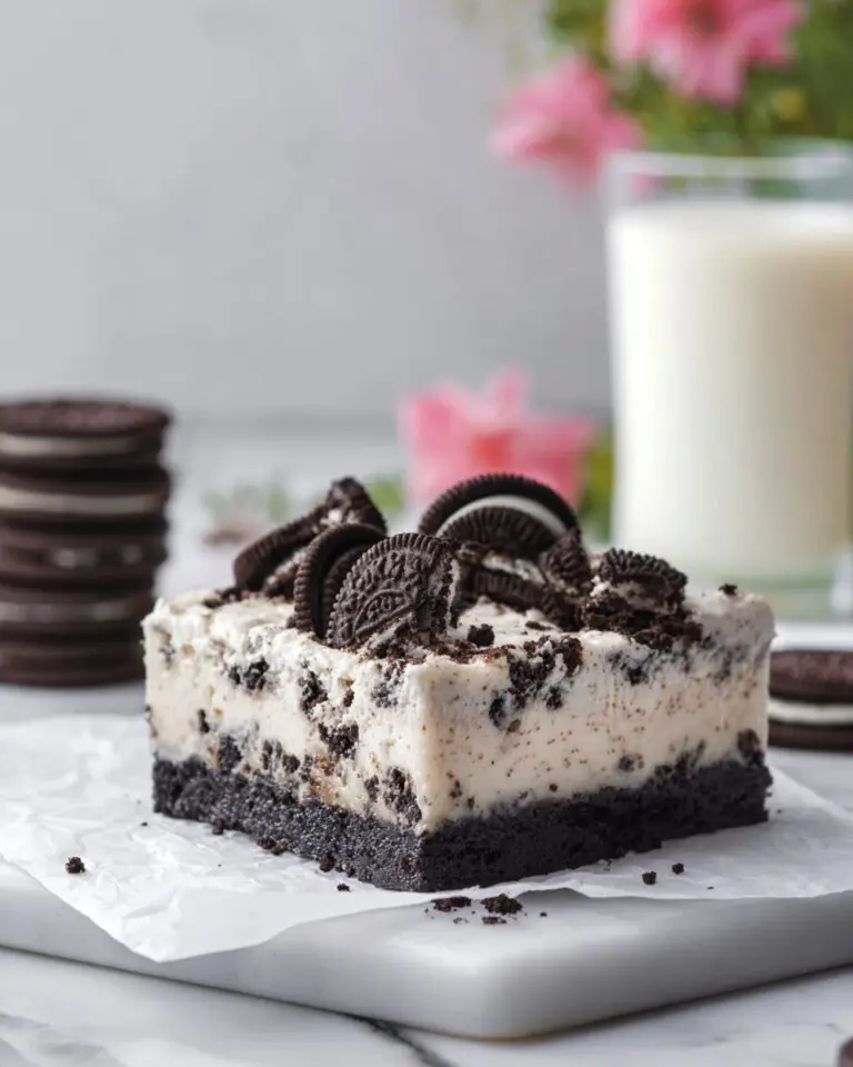 Oreo Cheesecake Bars Recipe
