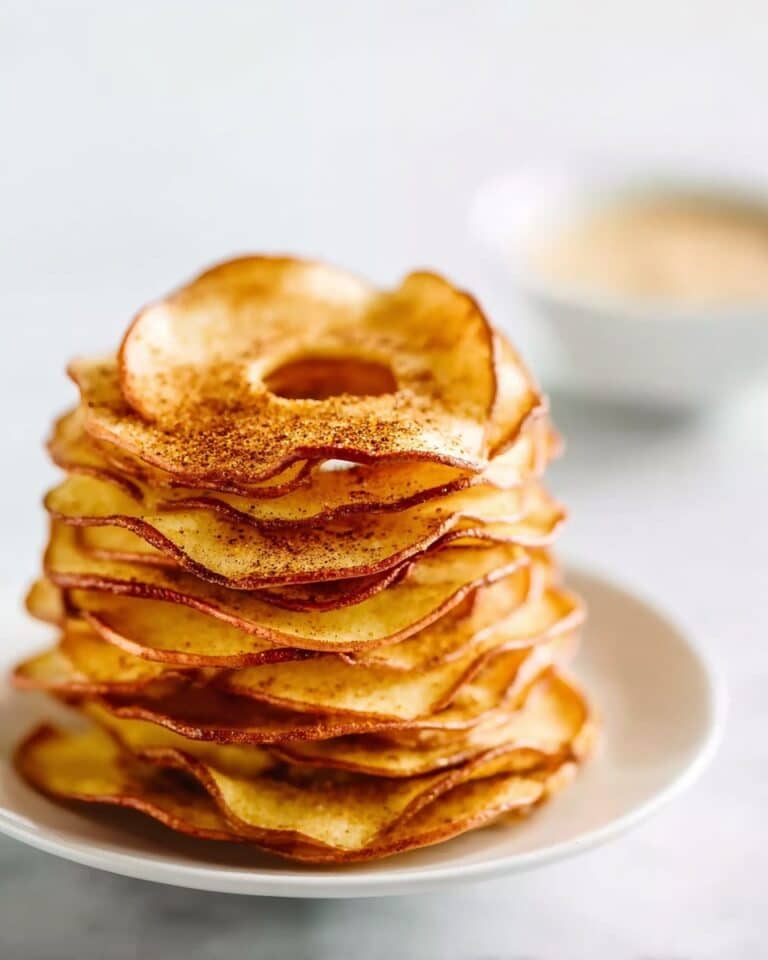 Cinnamon Sugar Baked Apple Chips Recipe