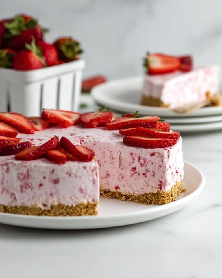 Strawberry Icebox Pie Recipe