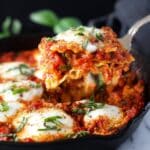 Skillet Lasagna with Spinach and Summer Squash Recipe
