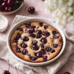 Cherry Cobbler with Cinnamon and Vanilla Recipe