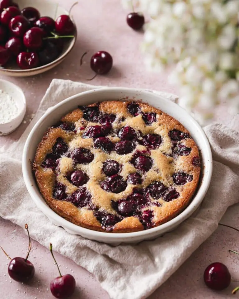 Cherry Cobbler with Cinnamon and Vanilla Recipe