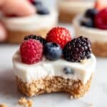 Frozen Yogurt Granola Cups Recipe