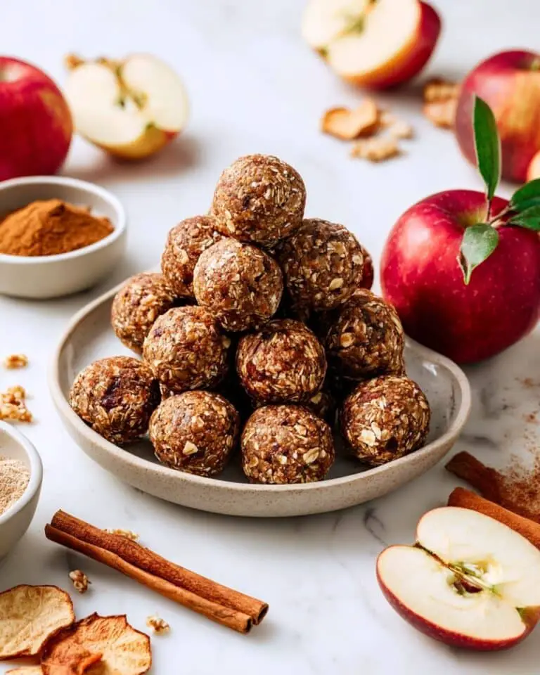 Cinnamon Apple Energy Balls Recipe