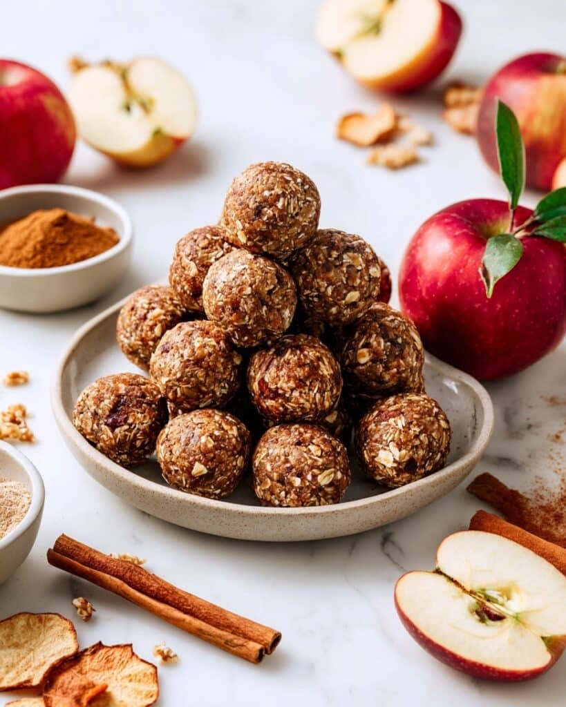 Cinnamon Apple Energy Balls Recipe
