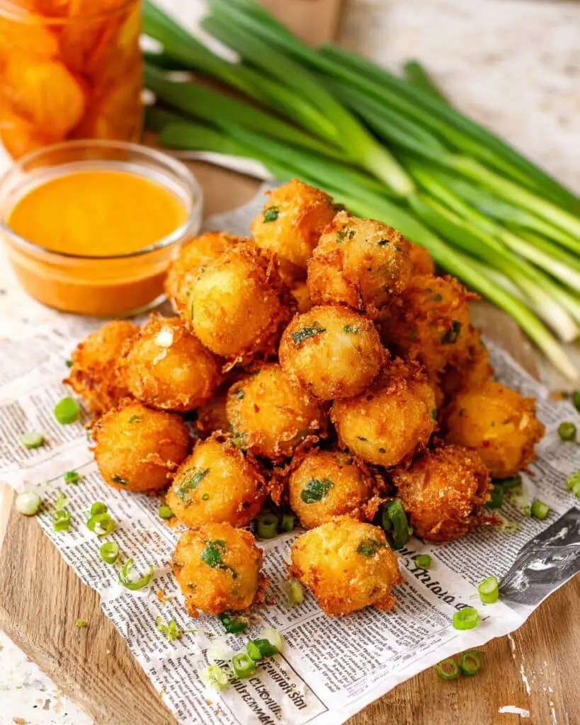 Crispy Shrimp Fritters Recipe
