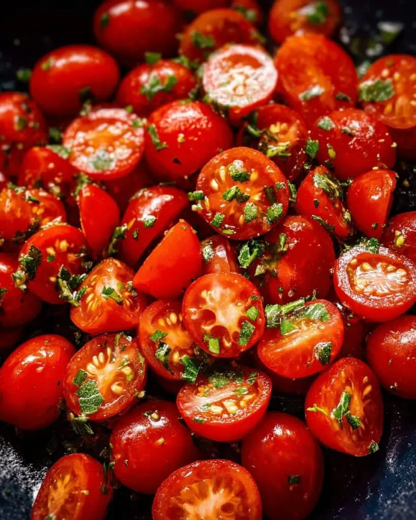 Marinated Cherry Tomato Salad Recipe