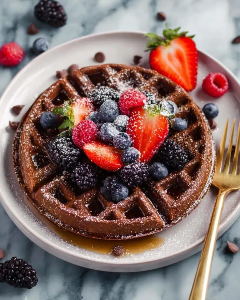 Chocolate Waffles Recipe