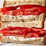 Heirloom Tomato Sandwich with Garlic-Mayonnaise Recipe