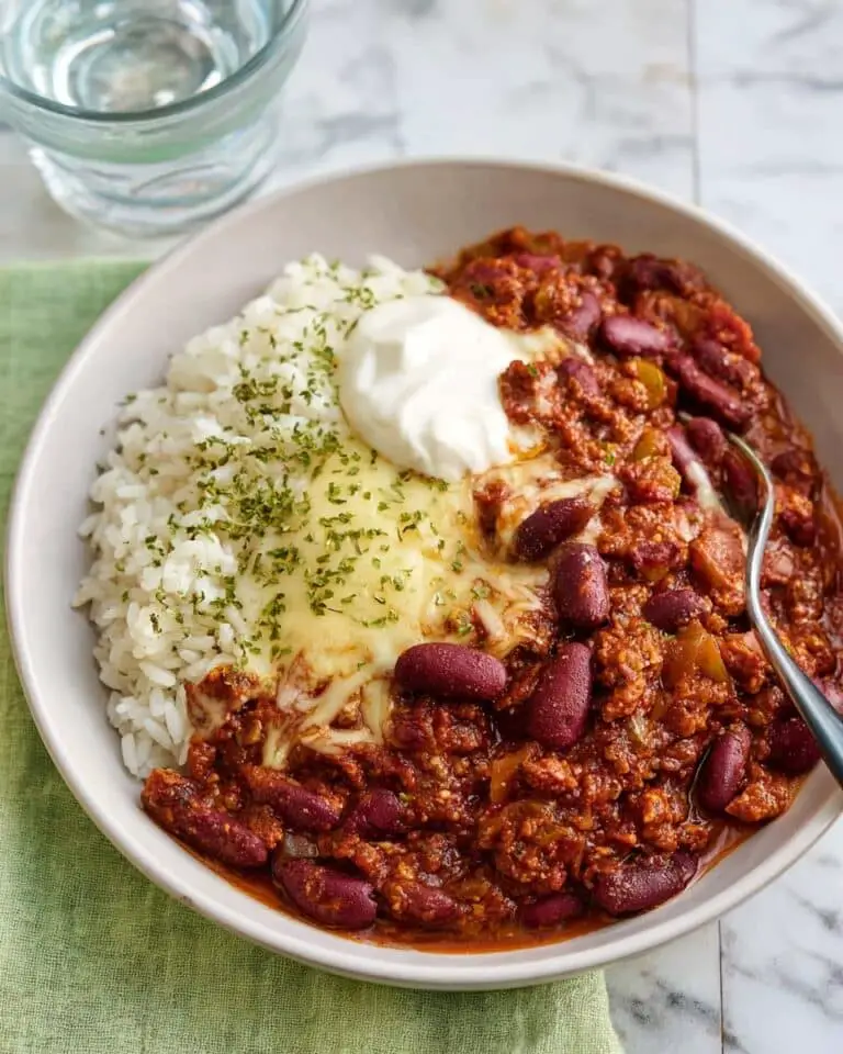 Easy Vegetarian Kidney Bean Chilli Recipe