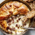 Baked Brie with Pecans and Brown Sugar Recipe