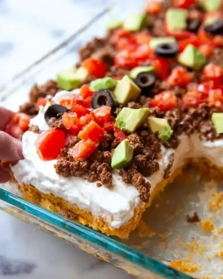 Taco Pizza with Crescent Dough Recipe