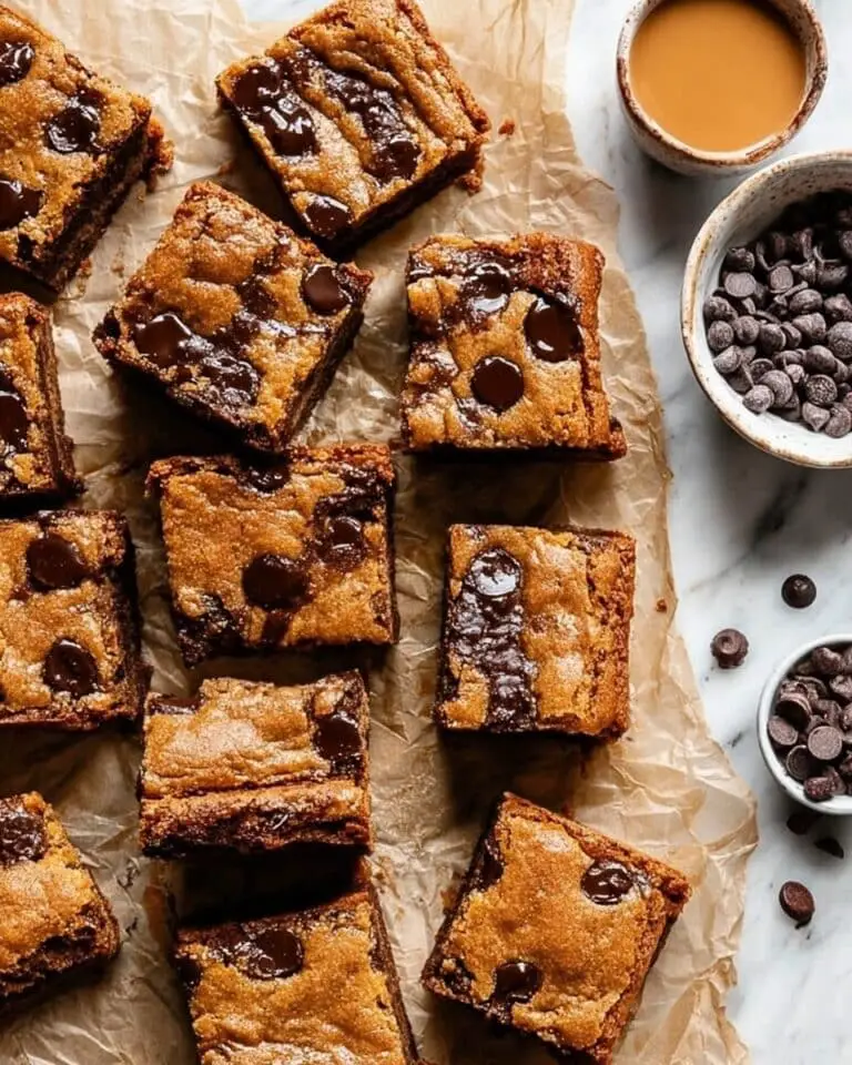 Fudgy Almond Butter Blondies Recipe