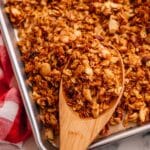 Apple Cinnamon Maple Granola Recipe
