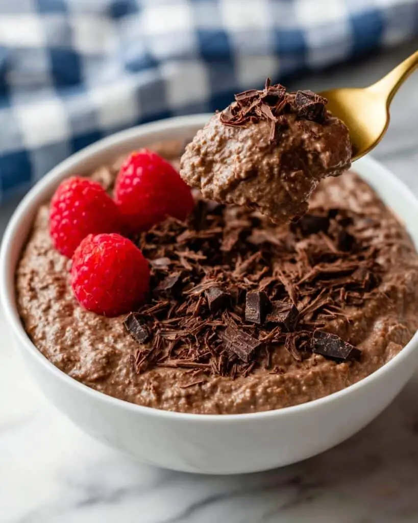 Chocolate Chia Pudding with Greek Yogurt (High-Protein Breakfast) Recipe