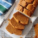 Warm Spiced Pumpkin Bread Recipe