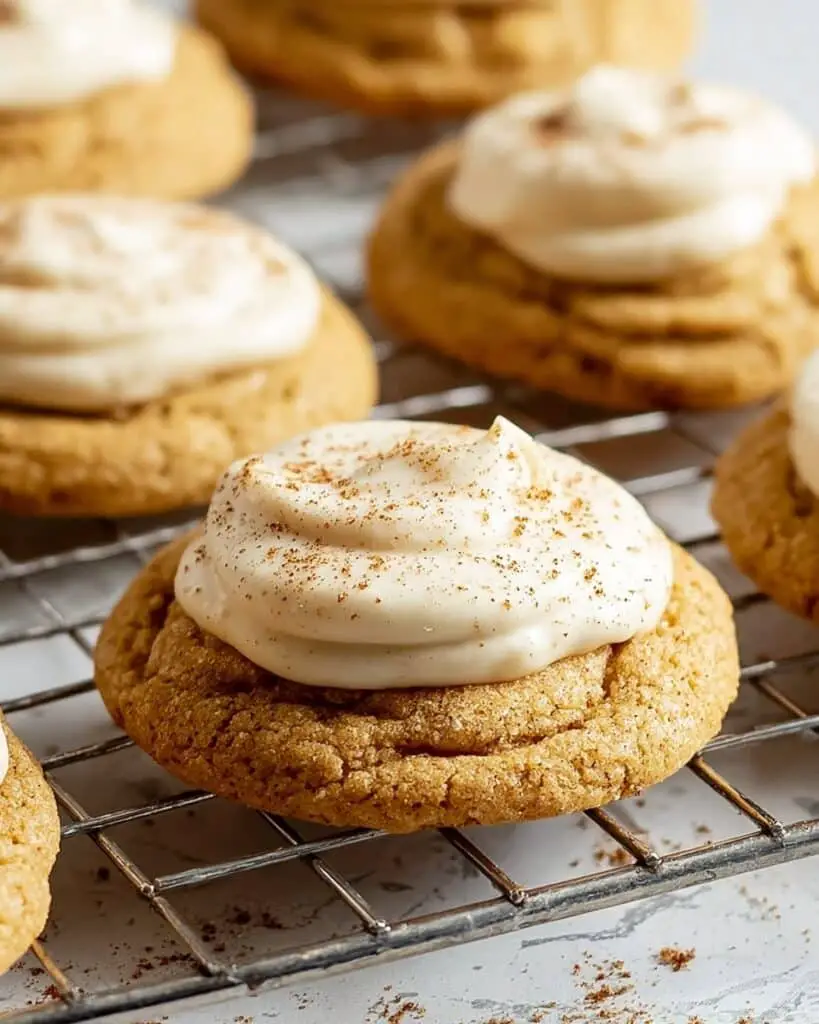 Pumpkin Sugar Cookies with Cream Cheese Frosting Recipe